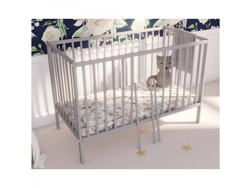 Bob cot MAGDA grey, 120x60 3 Bob cot MAGDA grey, 120x60 3