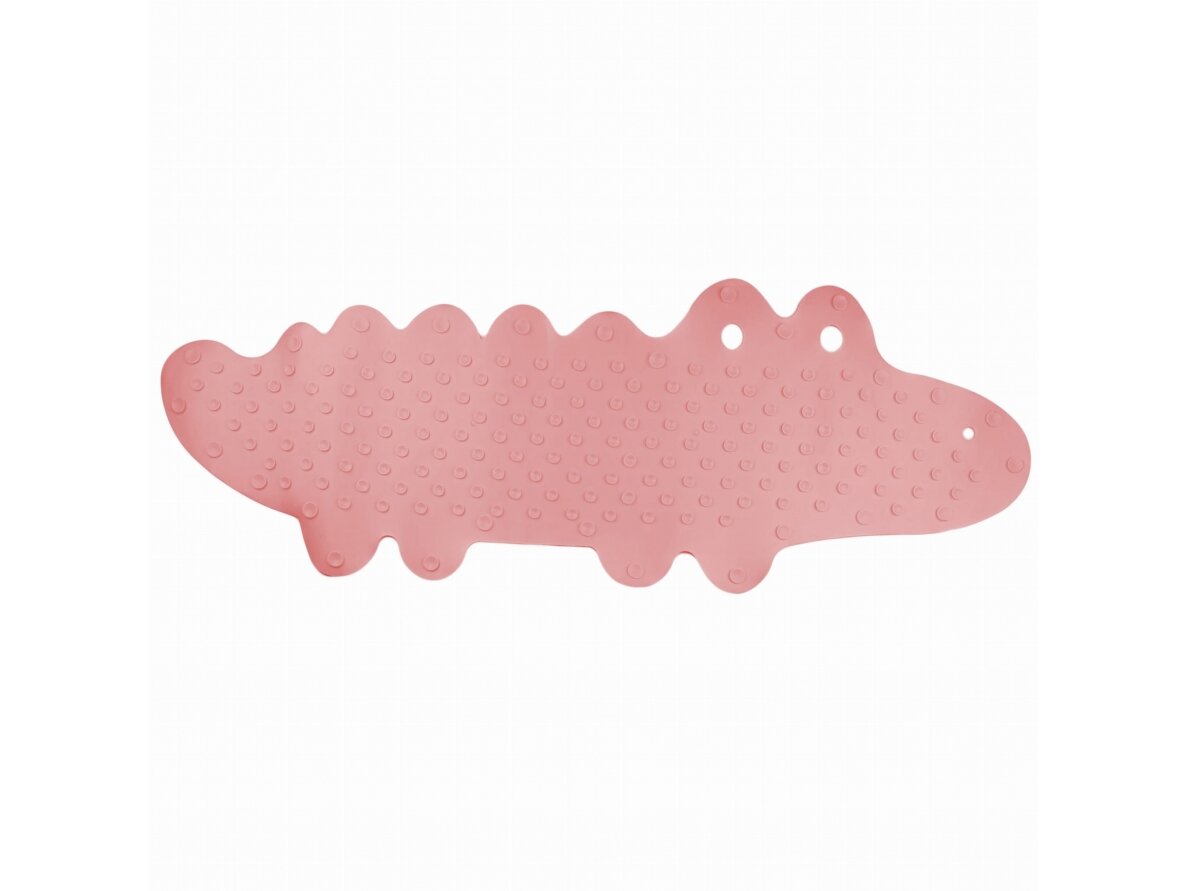 Bocioland silicone non slip bath mat pink 33x90cm BL149 1