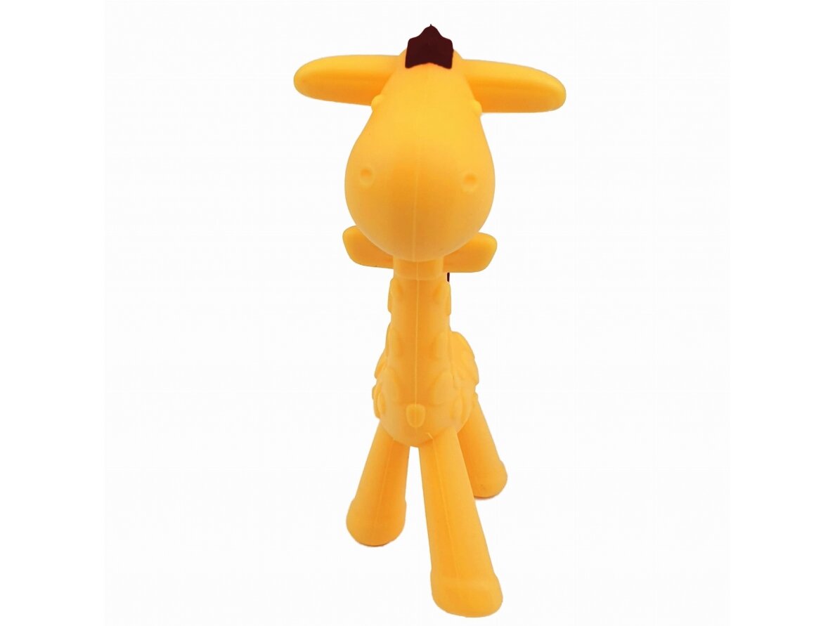 Bocioland silicone teether giraffe yellow brown BL805 2