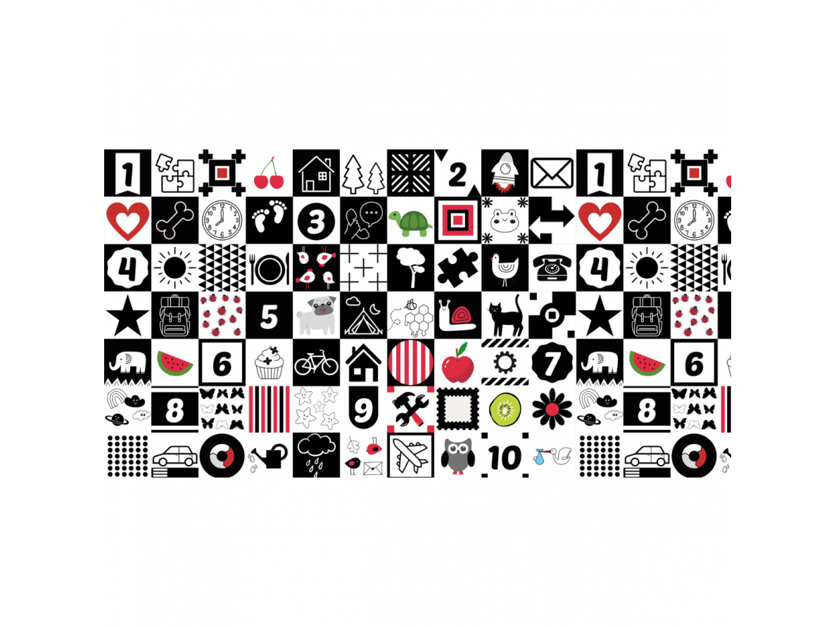 Bocioland soft foldable play mat 150x200 cm party BL120 4