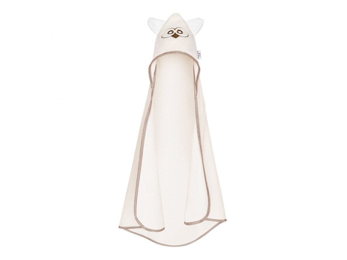 Bath cover EARS 80x80 Ecru OWL (100% Cotton) 1