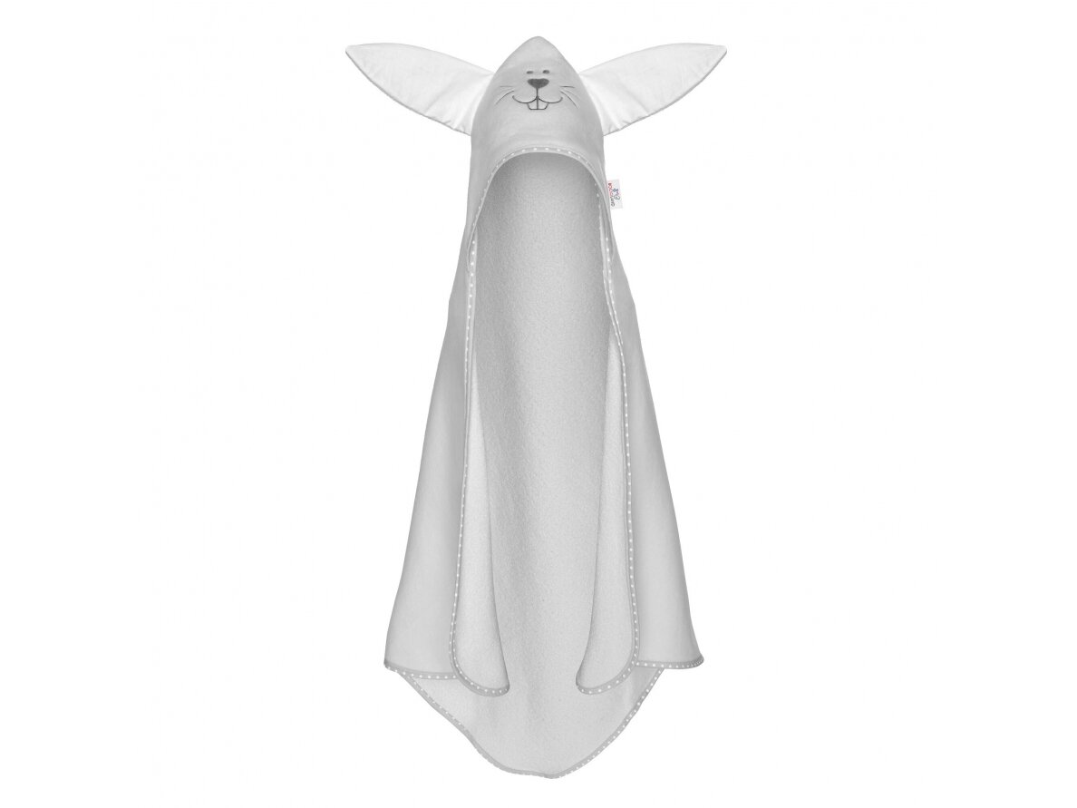 Bath cover EARS 80x80 Gray HARE (100% Cotton) 1