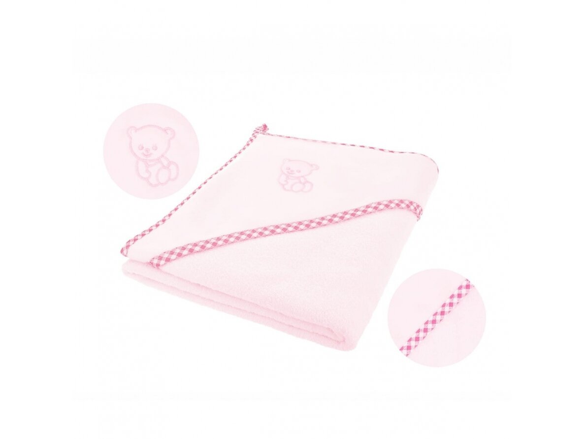 Lamb soft bath towel – pink, 100x100, BOC0111 Lamb soft bath towel – pink, 100x100, BOC0111