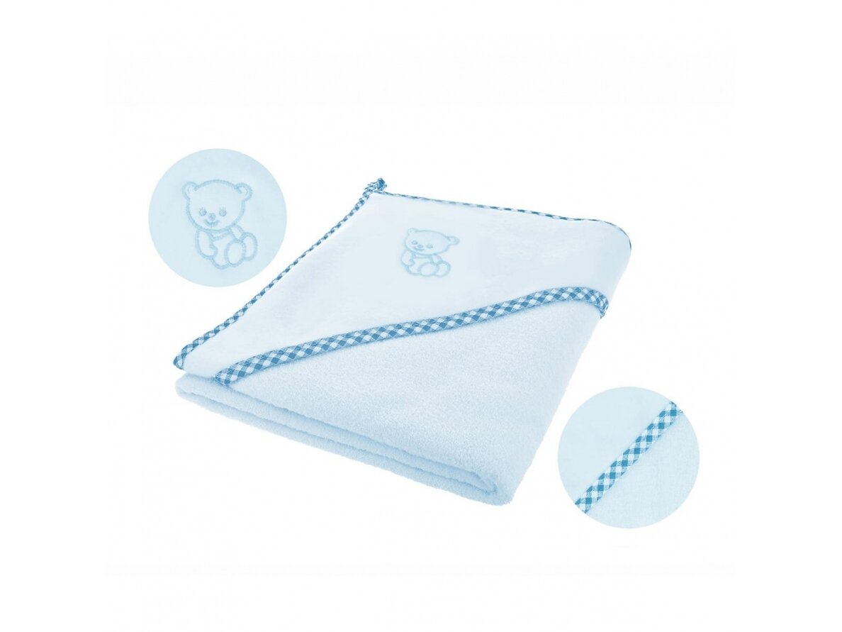 Lamb soft bath towel – BLUE, 80x80, BOC0036 Lamb soft bath towel – BLUE, 80x80, BOC0036