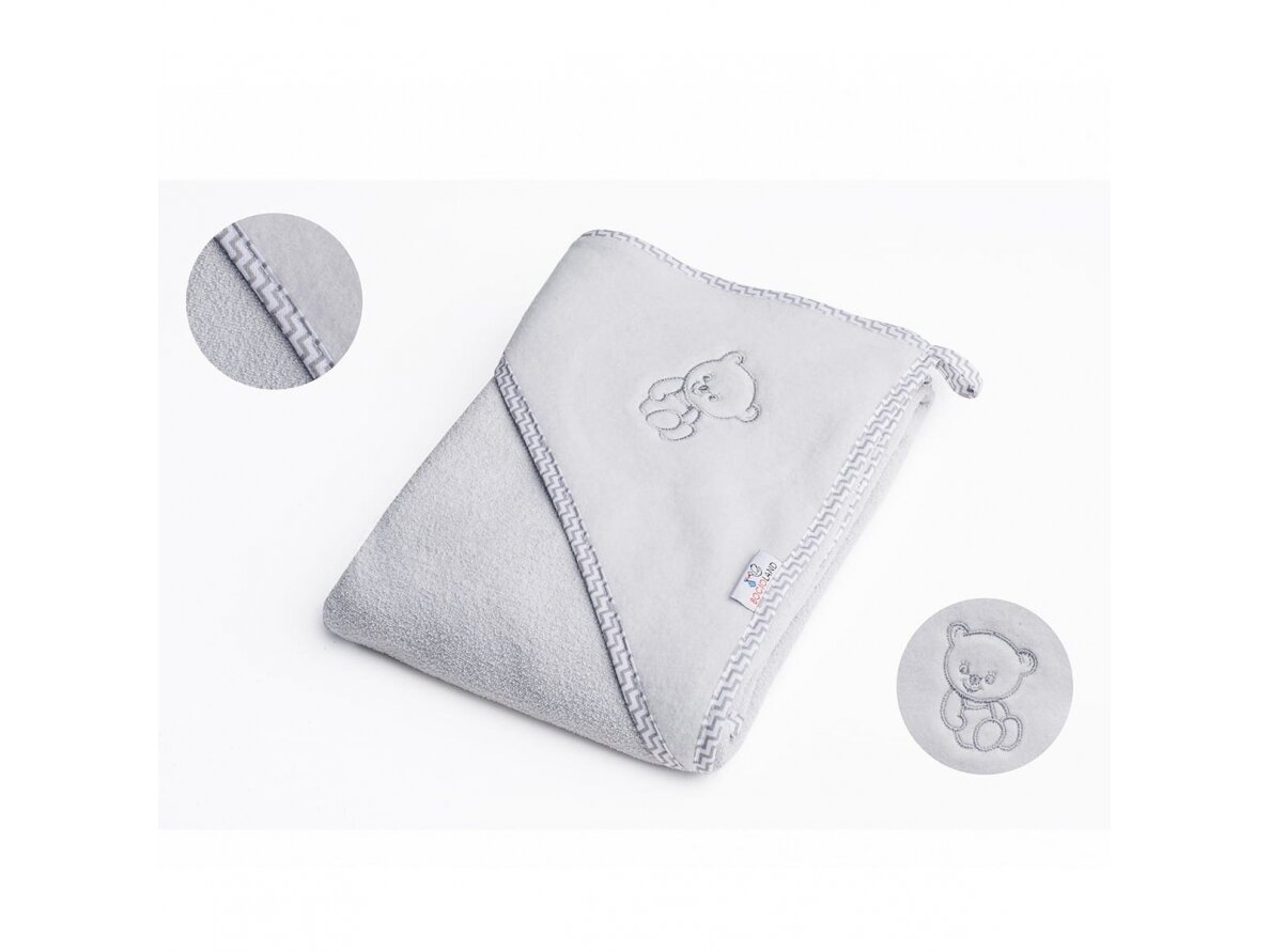 Lamb soft bath towel – grey, 80x80, BOC0034 Lamb soft bath towel – grey, 80x80, BOC0034