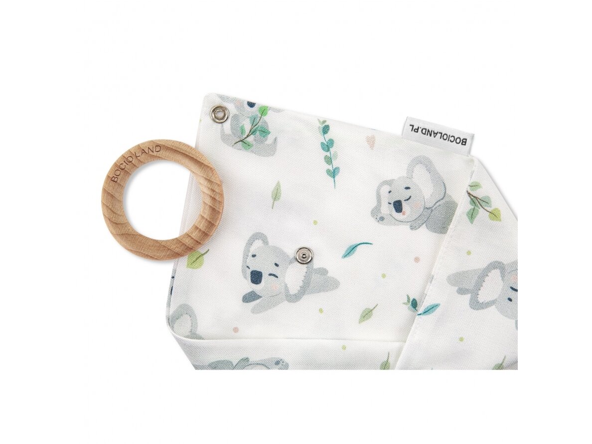 Bocioland TEETHER, scarf, koala, BOC0101 3 Bocioland TEETHER, scarf, koala, BOC0101 3