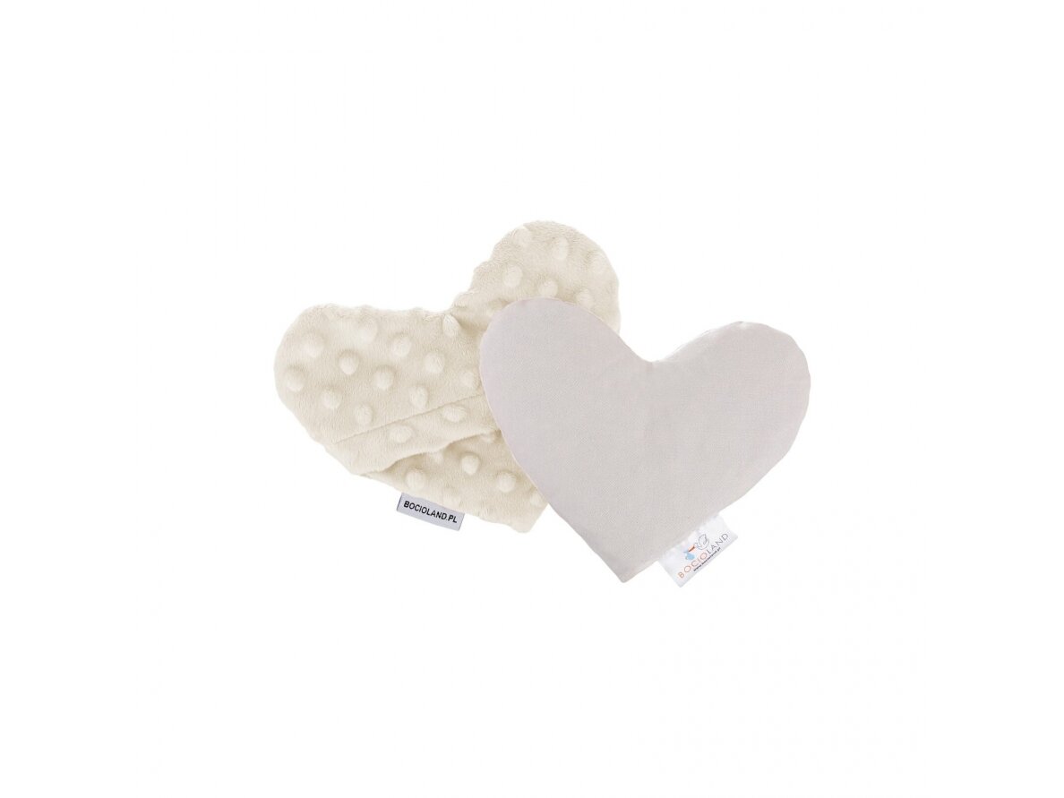 Bocioland thermophore, heart, cream BOC0217 1 Bocioland thermophore, heart, cream BOC0217 1