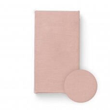 Bocioland paklodė su guma jersey, rožinė, 120*60 BL052