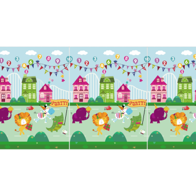 Bocioland minkštas lankstomas žaidimų kilimėlis 150x200 cm party BL120 Bocioland minkštas lankstomas žaidimų kilimėlis 150x200 cm party BL120