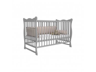 Bob cot JULIA grey 120x60 1 Bob cot JULIA grey 120x60 1
