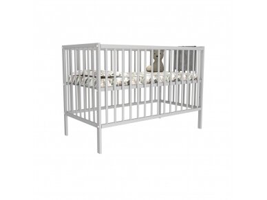 Bob cot MAGDA grey, 120x60 Bob cot MAGDA grey, 120x60