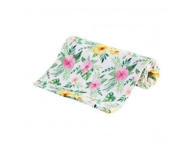Bocioland diaper bamboo 30x30 flowers BOC0300 Bocioland diaper bamboo 30x30 flowers BOC0300