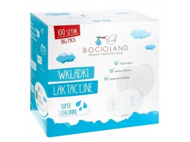 Bocioland inserts for bra BIG PACK, 100 pcs., BOC0156 Bocioland inserts for bra BIG PACK, 100 pcs., BOC0156
