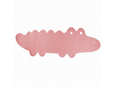 Bocioland silicone non slip bath mat pink 33x90cm BL149 1