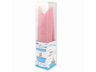 Bocioland silicone non slip bath mat pink 33x90cm BL149 4