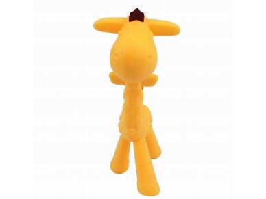 Bocioland silicone teether giraffe yellow brown BL805 2