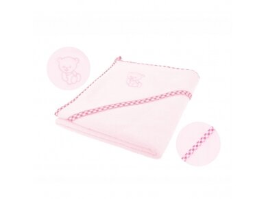 Lamb soft bath towel – pink, 100x100, BOC0111 Lamb soft bath towel – pink, 100x100, BOC0111