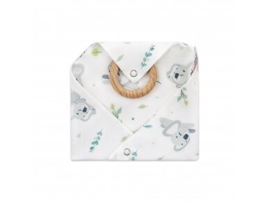 Bocioland TEETHER, scarf, koala, BOC0101 1