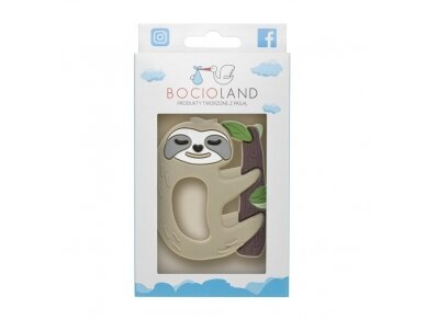 Bocioland silicone teether, SLOTH 1 Bocioland silicone teether, SLOTH 1