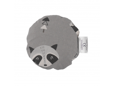 HOT-WATER BOTTLE WITH CHERRY STONES – Raccoon, BL60 1 HOT-WATER BOTTLE WITH CHERRY STONES – Raccoon, BL60 1