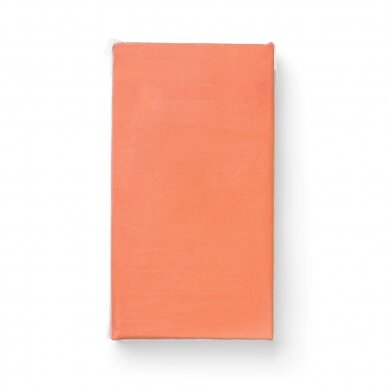 Bocioland paklodė su guma jersey, oranžinė, 120*60 BL058 Bocioland paklodė su guma jersey, oranžinė, 120*60 BL058