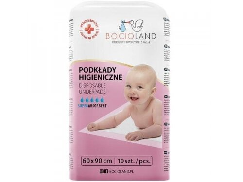 Bocioland baby changing mats, 10 pcs., 60x90, BOC0152
