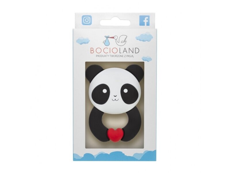 Bocioland silicone teether, PANDA 1 Bocioland silicone teether, PANDA 1
