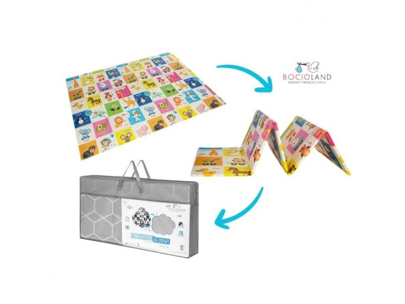 Bocioland soft folding play mat 150x200 cm happy day BL123 3 Bocioland soft folding play mat 150x200 cm happy day BL123 3
