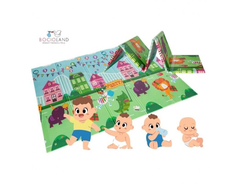Bocioland soft foldable play mat 150x200 cm party BL120 3