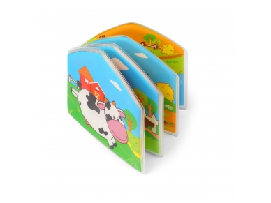 WILD ANIMALS squeaky bath book! 1