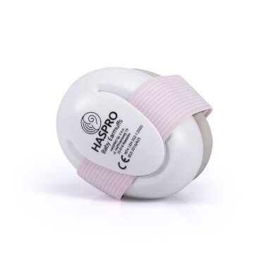 Haspro apsauginės ausinės kūdikiams rožinės BE05G Haspro apsauginės ausinės kūdikiams rožinės BE05G
