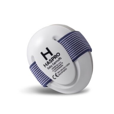 Haspro apsauginės ausinės kūdikiams mėlynos BE05B Haspro apsauginės ausinės kūdikiams mėlynos BE05B