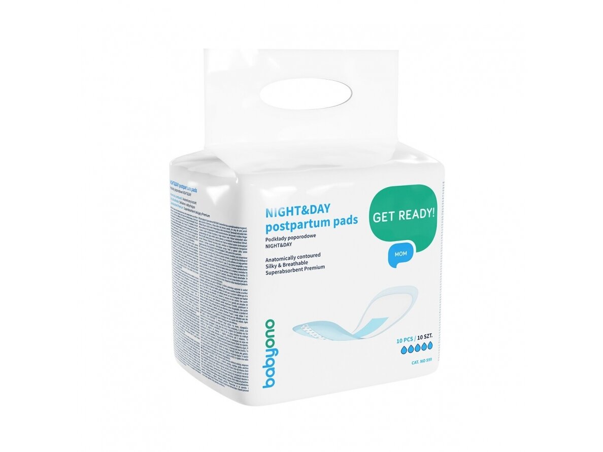 Night&day postpartum pads BabyOno, 599 1 Night&day postpartum pads BabyOno, 599 1