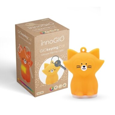 InnoGiO raktų pakabukas lemputė kačiukas GIOkeyring GIO-151 InnoGiO raktų pakabukas lemputė kačiukas GIOkeyring GIO-151