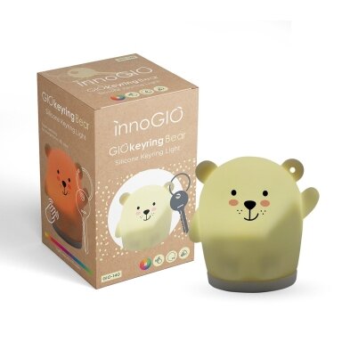 InnoGiO raktų pakabukas lemputė meška GIOkeyring GIO-150 InnoGiO raktų pakabukas lemputė meška GIOkeyring GIO-150