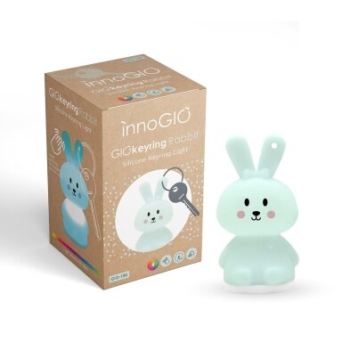 InnoGiO raktų pakabukas lemputė triušis GIOkeyring GIO-152 InnoGiO raktų pakabukas lemputė triušis GIOkeyring GIO-152