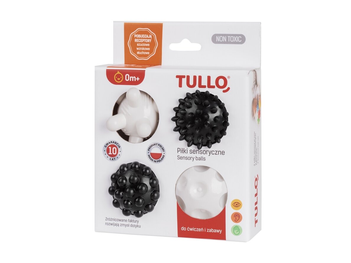 TUllo sensory balls Day&Night 4 pcs 805