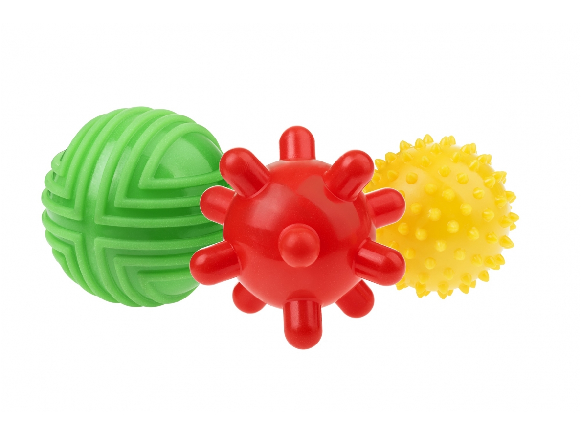 Sensory balls 3 pcs., 453 Sensory balls 3 pcs., 453