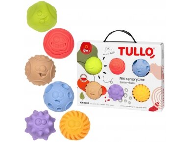 Sensory balls 6 pcs., 462 1 Sensory balls 6 pcs., 462 1