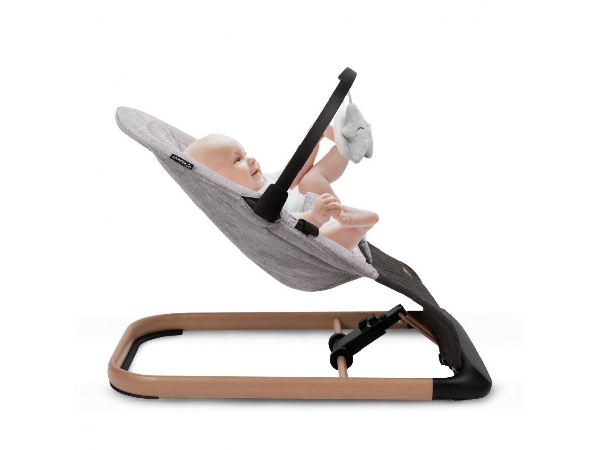 Kidwell LARO rocking bouncer grey wooden 1 Kidwell LARO rocking bouncer grey wooden 1