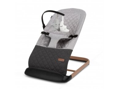 Kidwell LARO rocking bouncer grey wooden Kidwell LARO rocking bouncer grey wooden