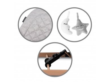 Kidwell LARO rocking bouncer grey wooden 6 Kidwell LARO rocking bouncer grey wooden 6