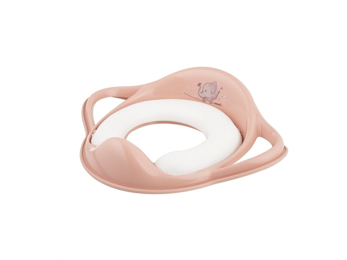 Maltex Padded toilet trainer seat peach pink with peach pink rubbers 6130_41 Maltex Padded toilet trainer seat peach pink with peach pink rubbers 6130_41