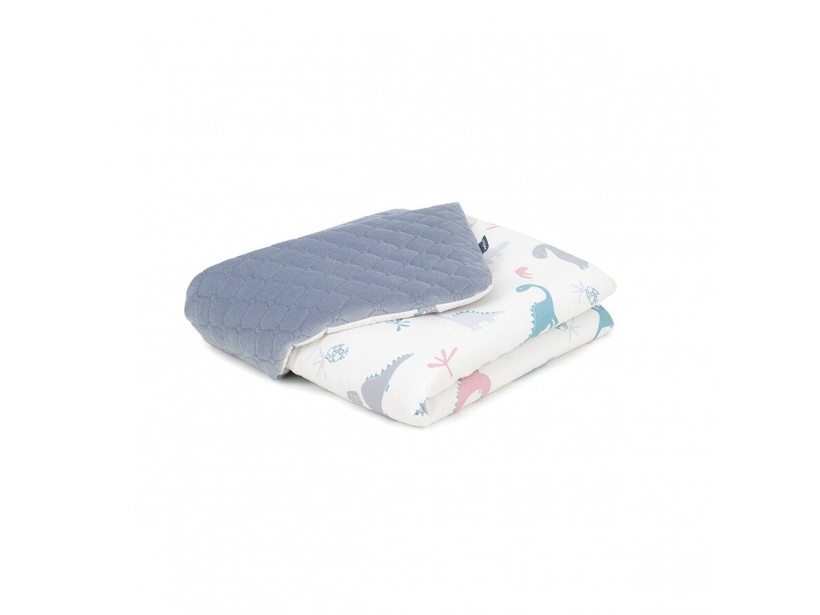 Baby blanket (75x100) , Dino, grey Baby blanket (75x100) , Dino, grey