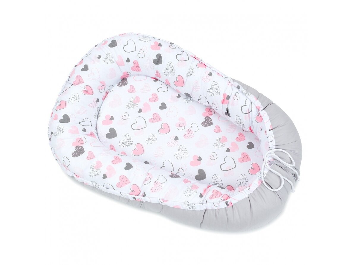 MamoTato baby nest ( cocoon ) - hearts