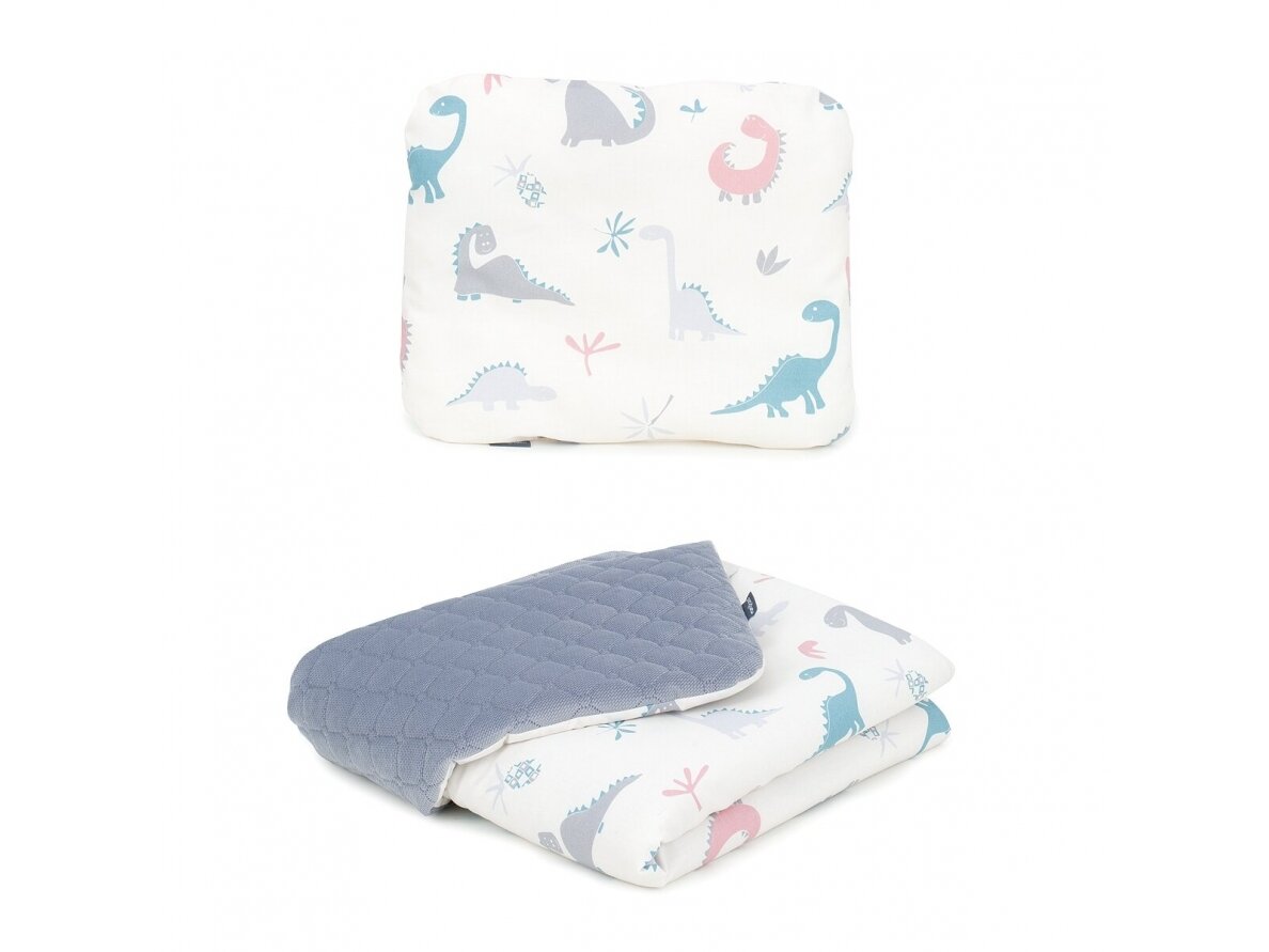 Baby blanket (75x100) + pillow (30x38) DINO Baby blanket (75x100) + pillow (30x38) DINO