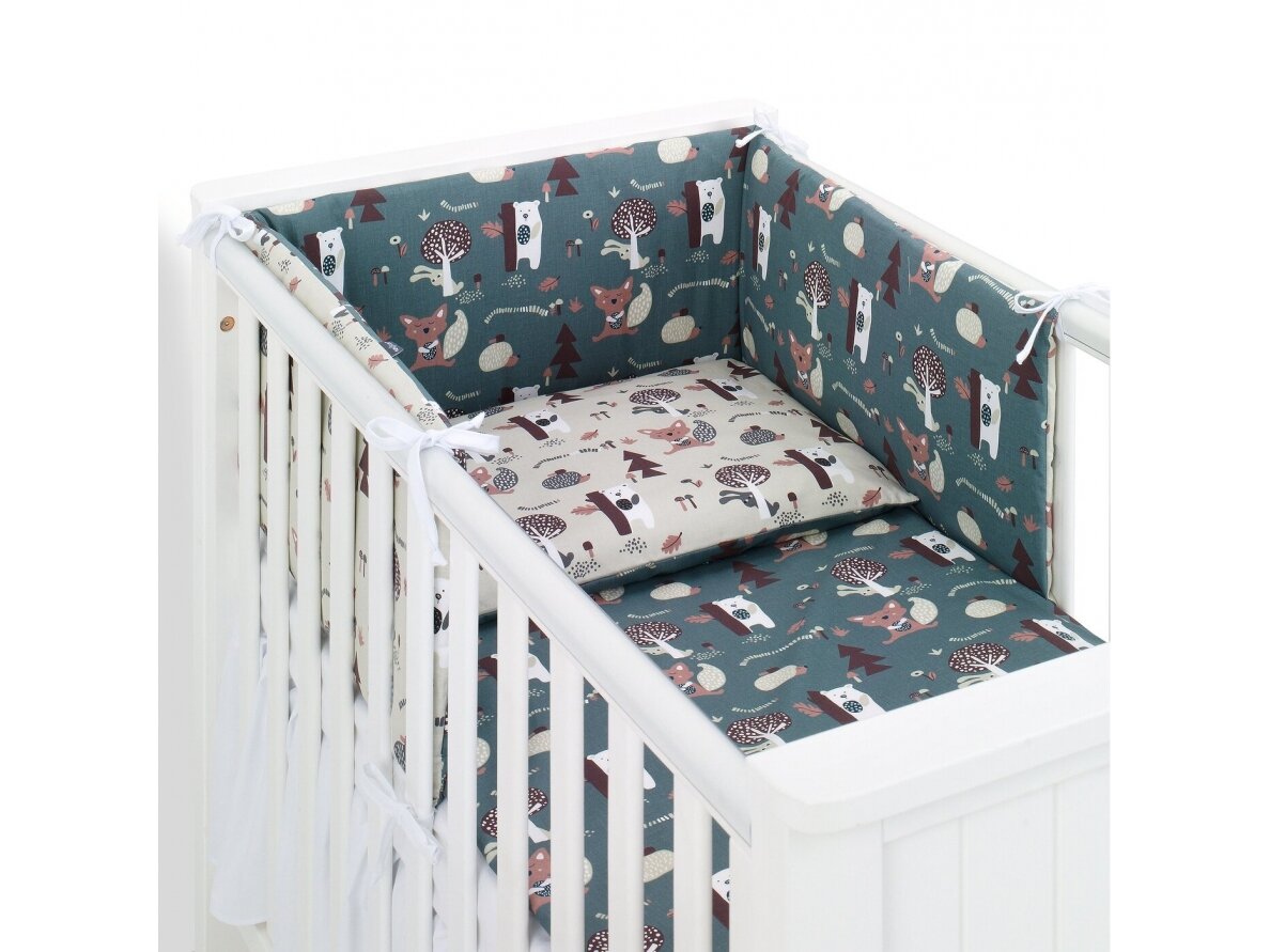 3pcs bedding set (A) zoo, Premium