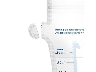 Breast milk storage bags 180ml 30pcs 1084 2