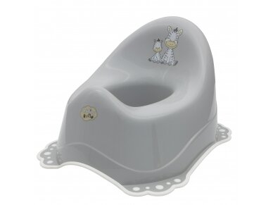 6562-90 2-component chamber pot with music, grey/white rubber 6562-90 2-component chamber pot with music, grey/white rubber