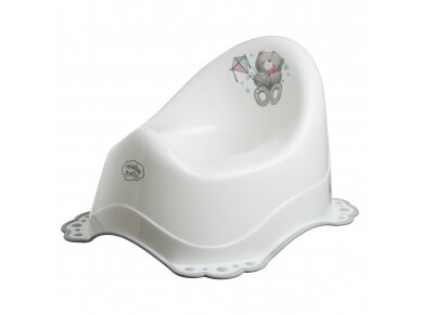 4071-60 2-component chamber pot with music, white/grey 4071-60 2-component chamber pot with music, white/grey